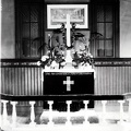 Altaret i Kapellet omkring 1950